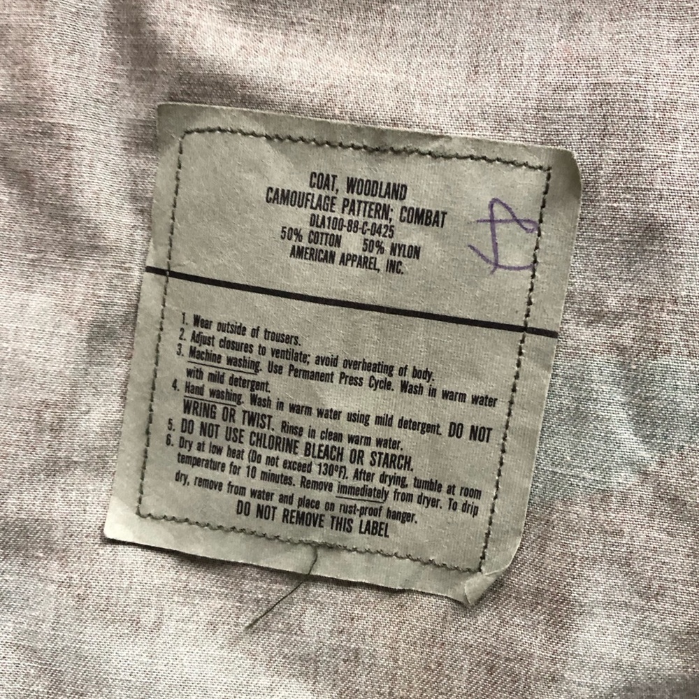 Vintage American Apparel Camo Jacket - Picture 4 of 5